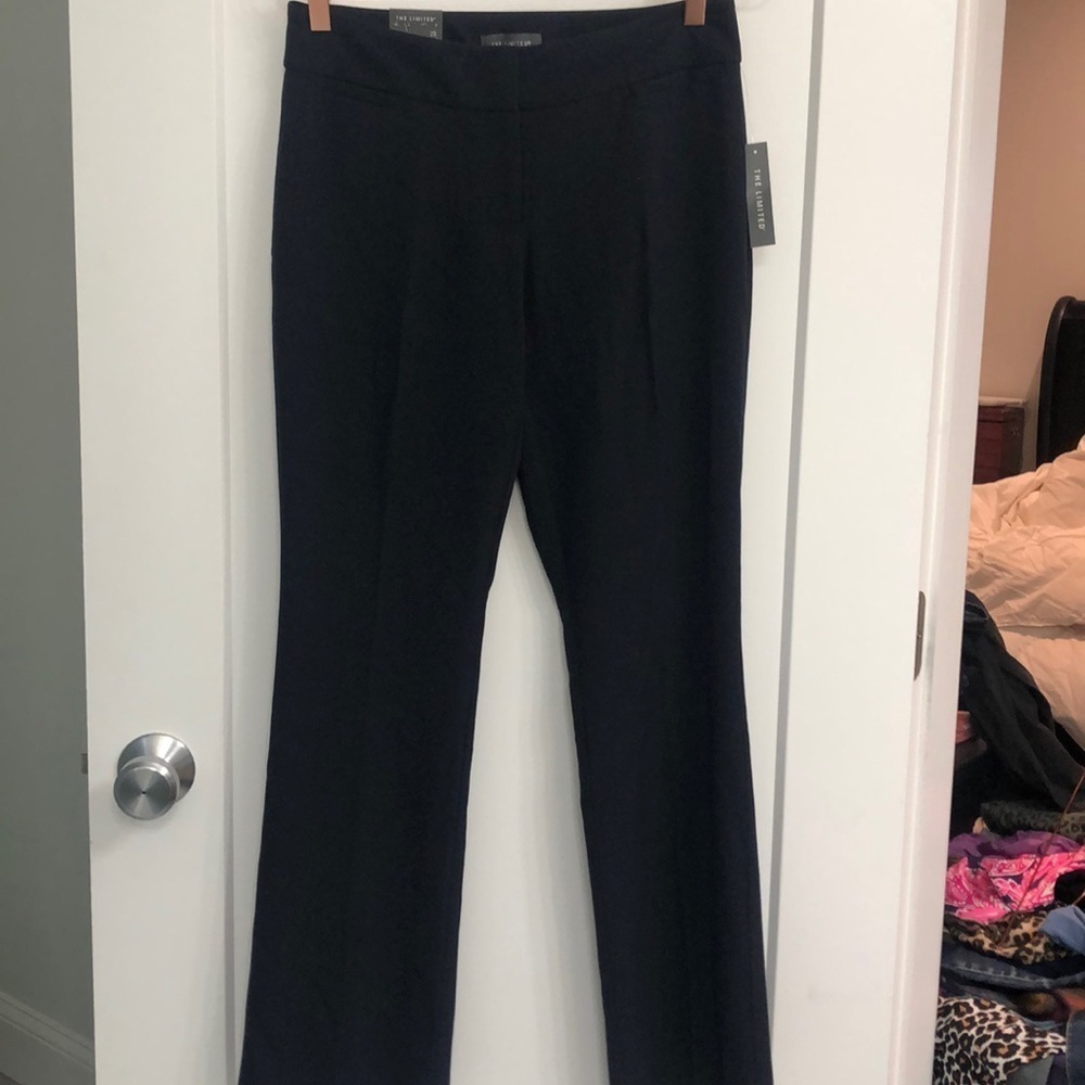 THE LIMITED BLUE BOOTCUT DRESS PANTS size 2